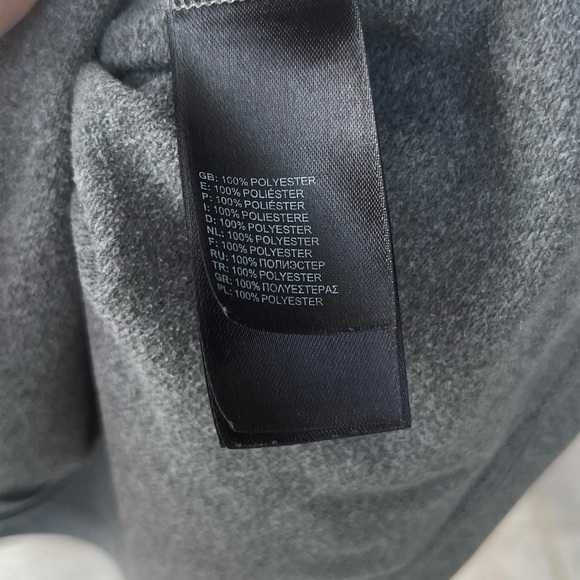 The North Face Charcoal Full-Zip Fleece Jacket - Picture 7 of 7